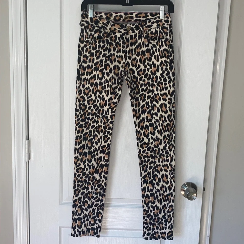 Kate‎ Spade Broome Street Leopard Print Skinny Jeans